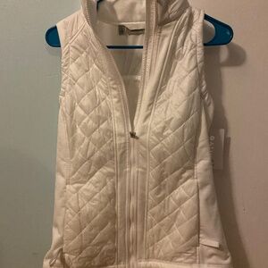 Athleta Rock Springs Vest NWT White Small